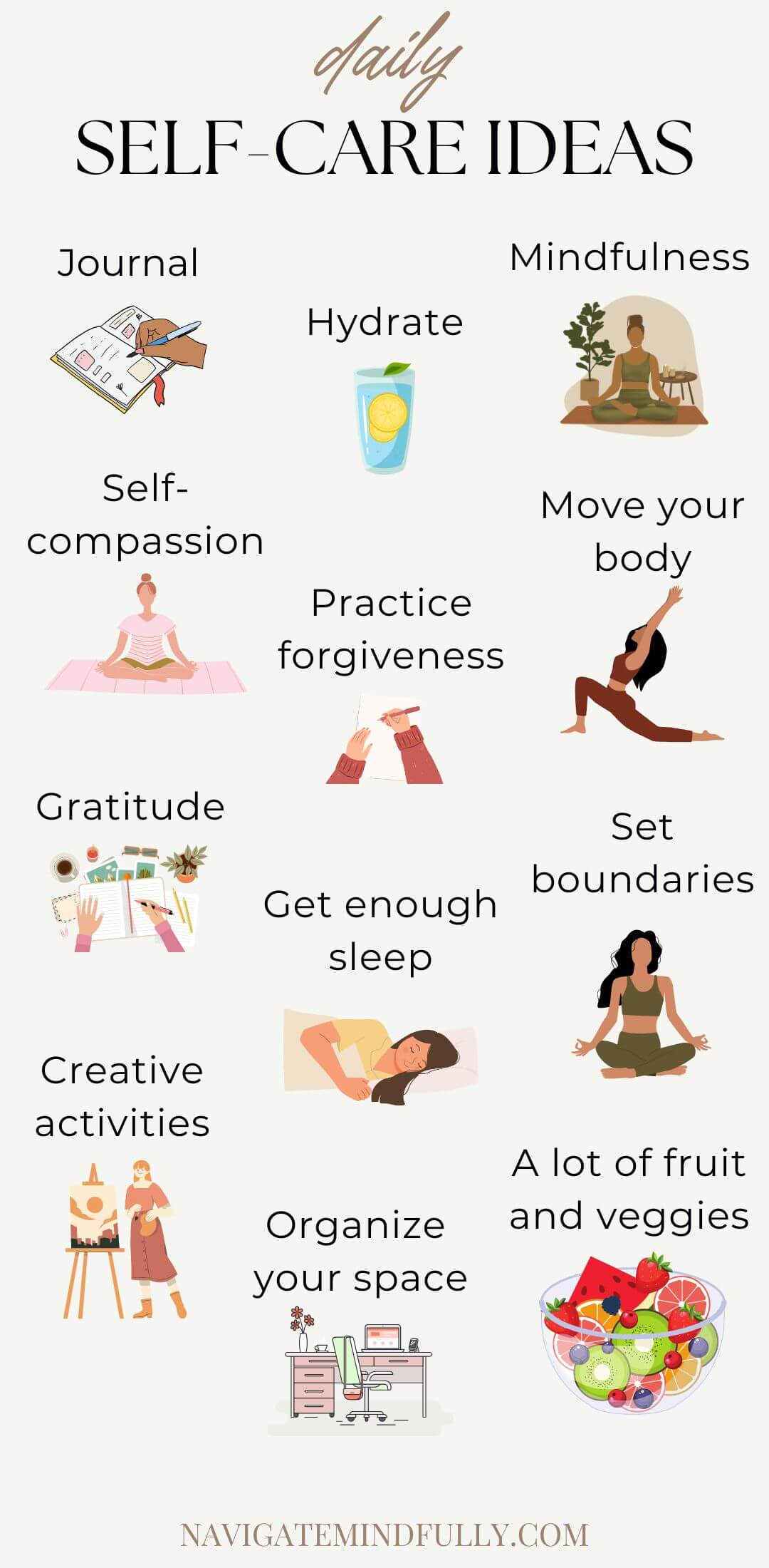 Daily Self Care Habits for Increased Happiness