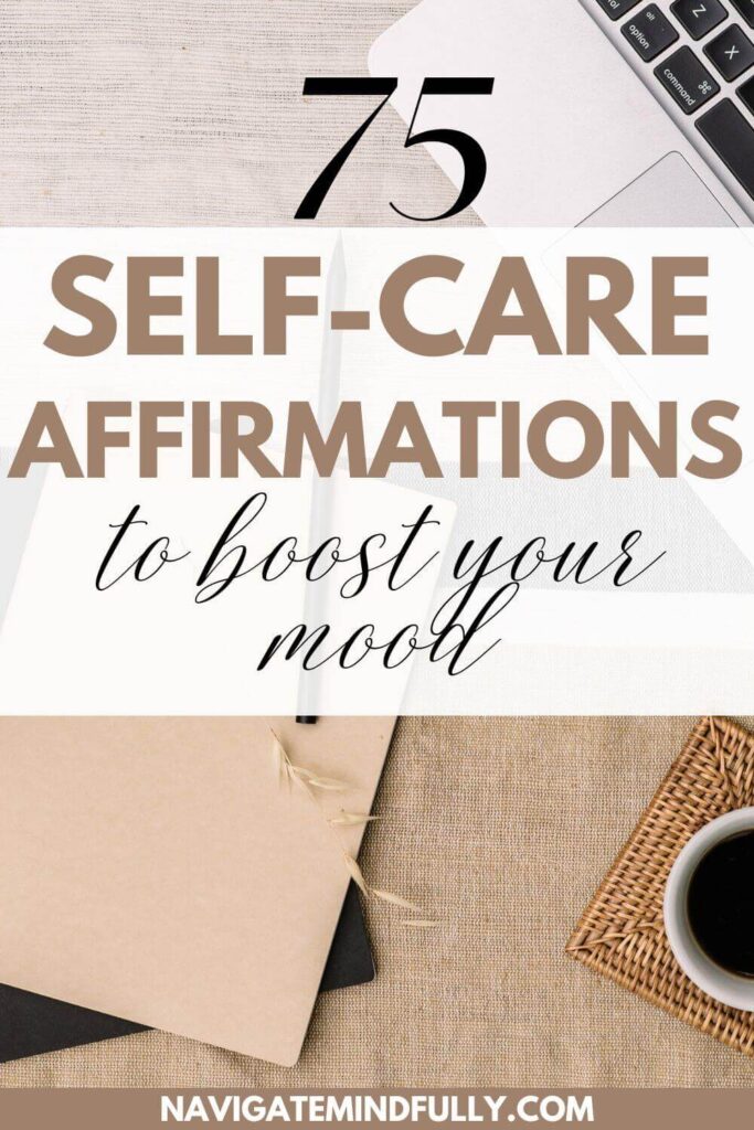 affirmations for self care