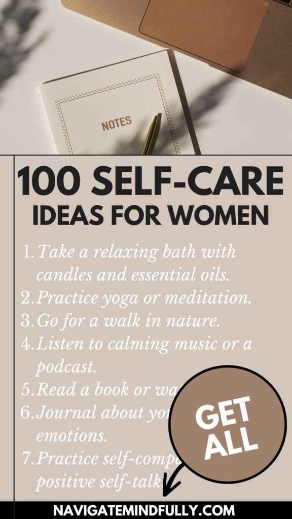 self-care ideas for women