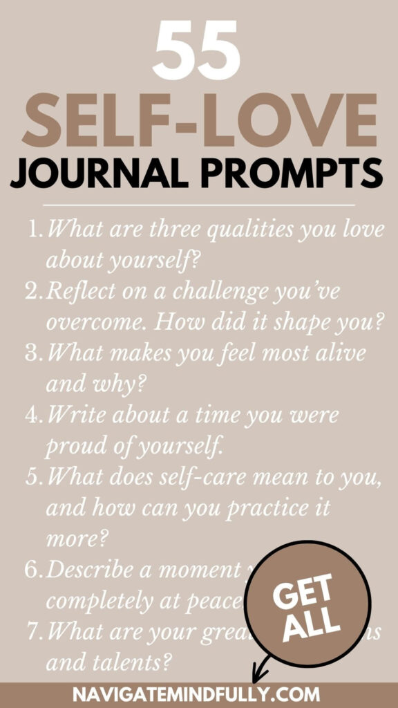 journaling for self love