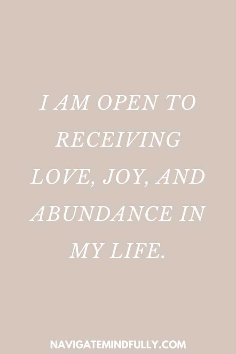 65 Positive Affirmations for Letting Go and Moving Forward