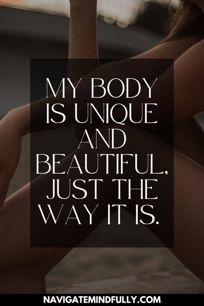 positive affirmations body image