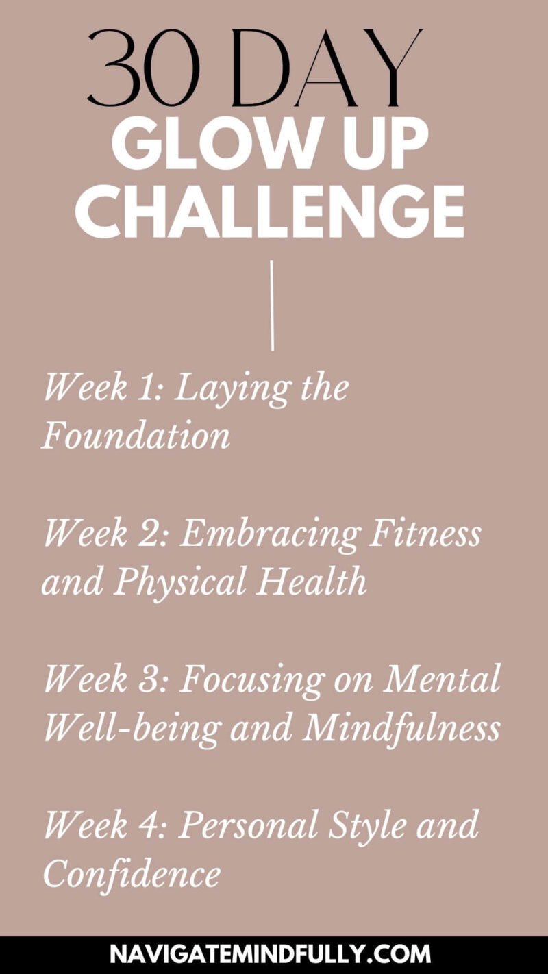 30 Day Glow Up Challenge to Boost Your Mental & Physical Health