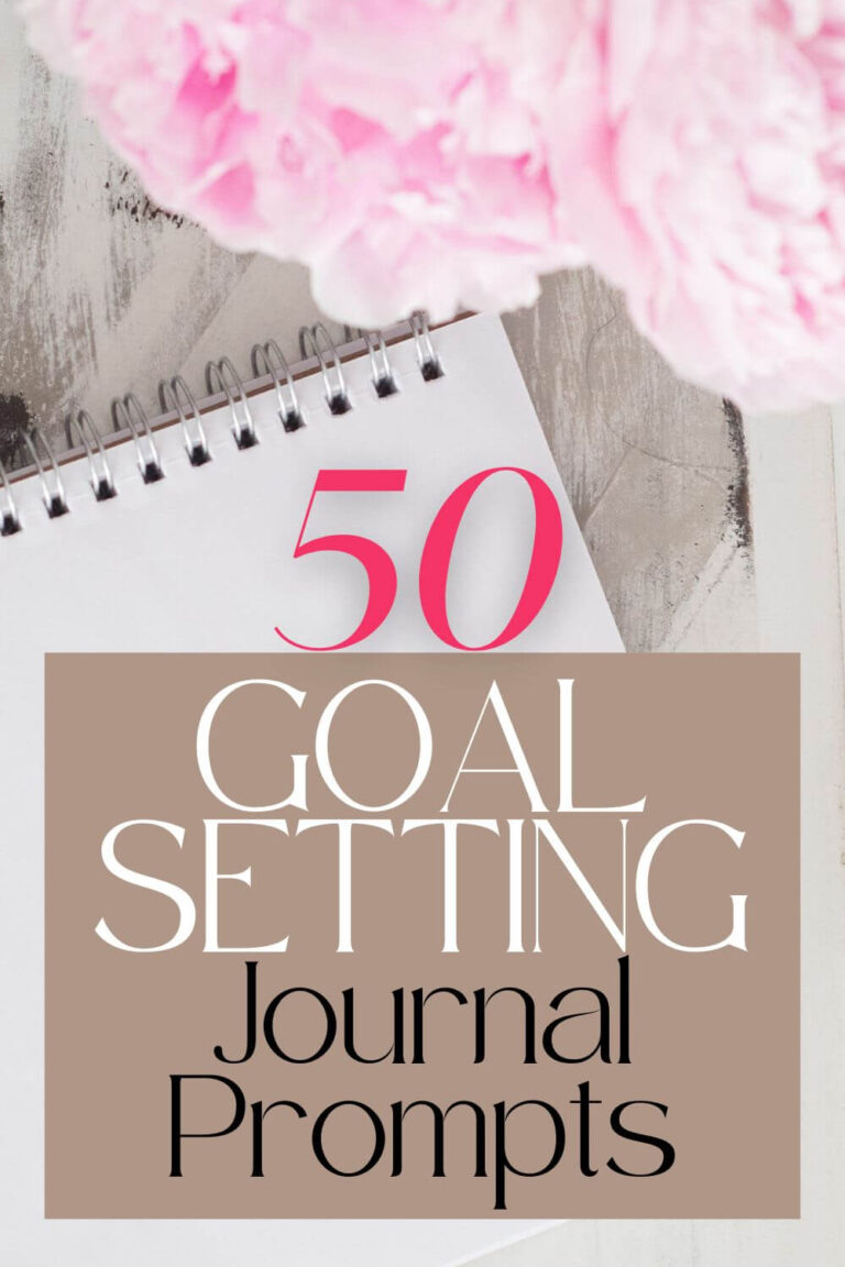 50 Journal Prompts for Goal Setting & Achieving