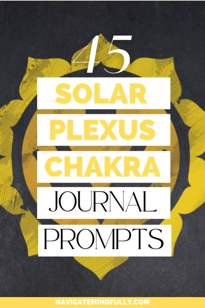 Solar Plexus Chakra prompts