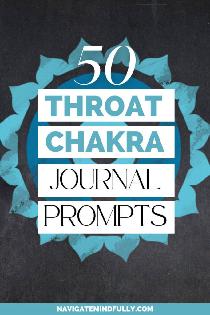 journal prompts for throat chakra