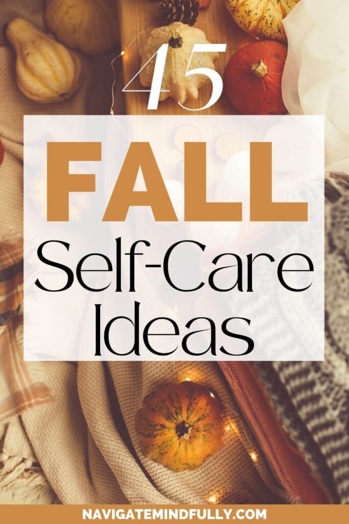 fall self care ideas