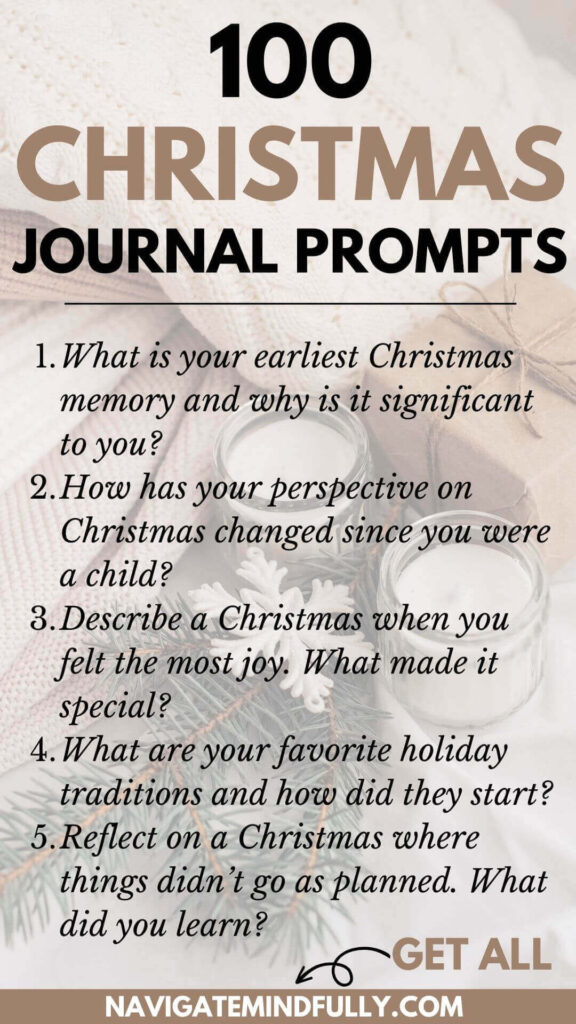 holiday journal prompts