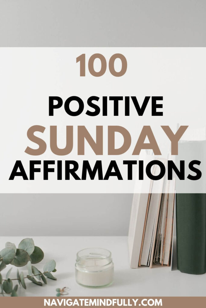 positive sunday affirmations