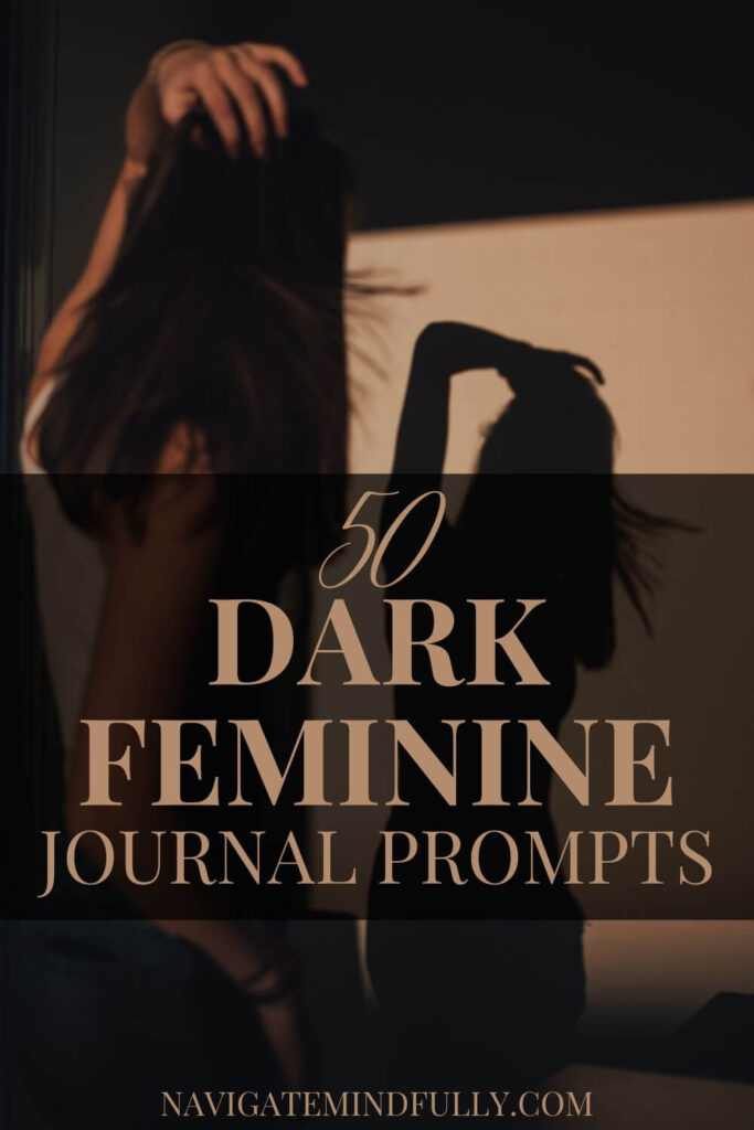journal prompts for dark feminine energy