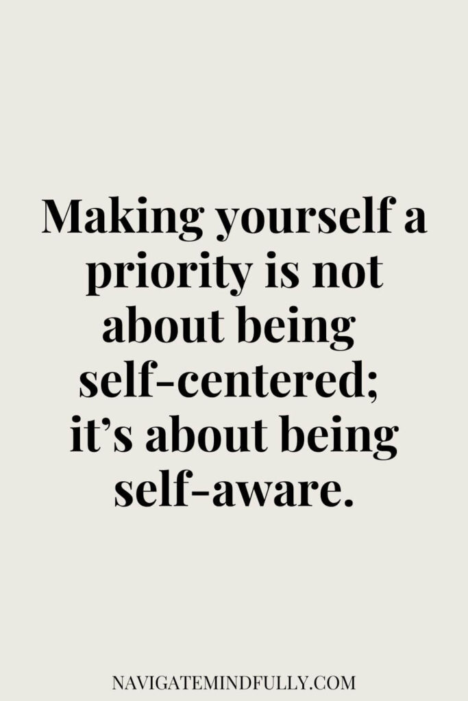 always prioritize yourself quotes