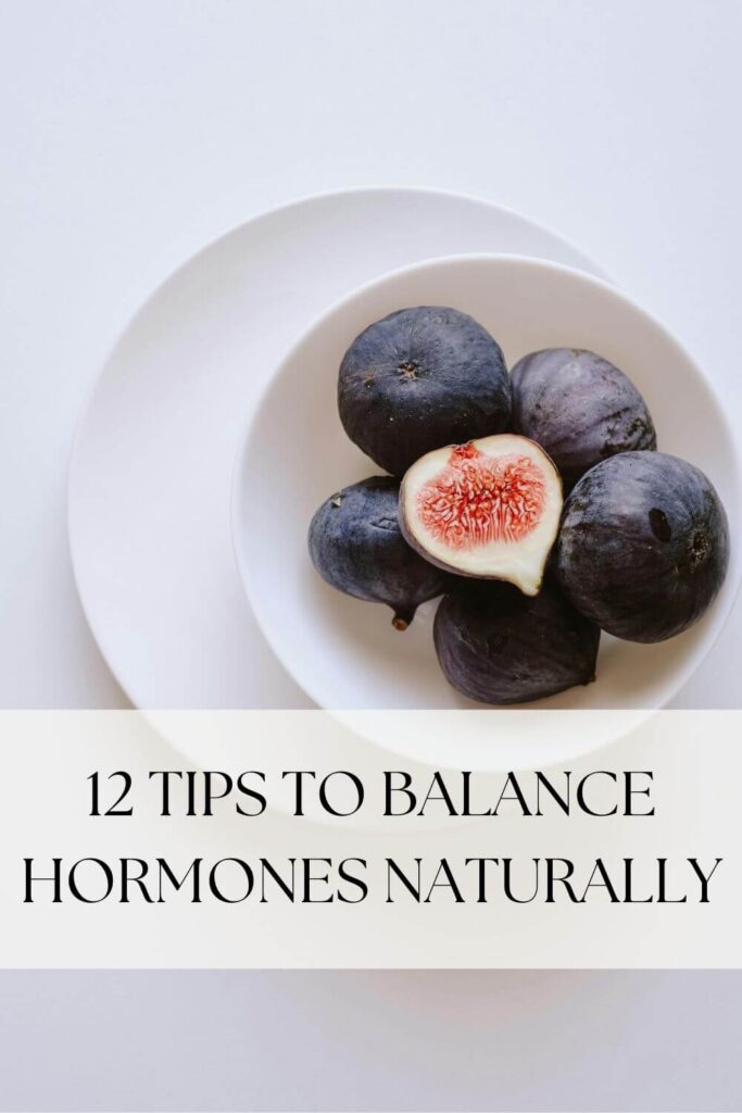 balance hormones naturally