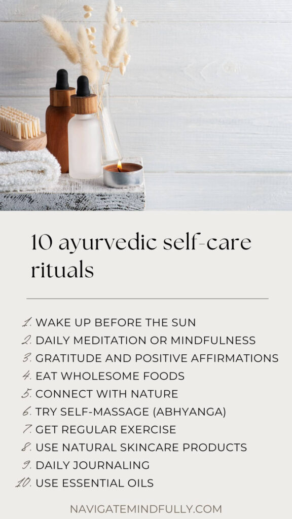 self care rituals