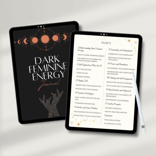 dark feminine energy journal