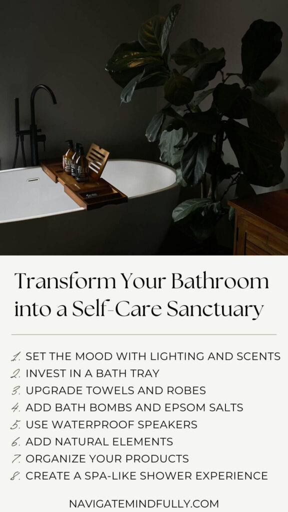 self-care bathroom ideas