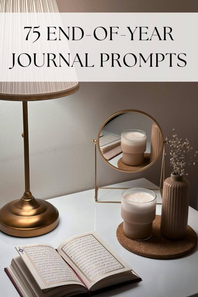 journal prompts for end of the year
