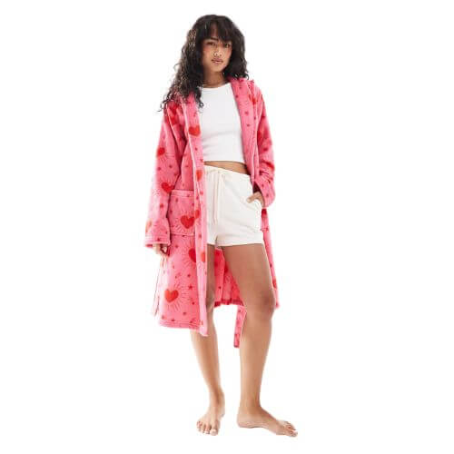 pink robe self care gift