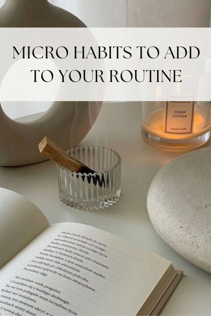 micro habits for wellness